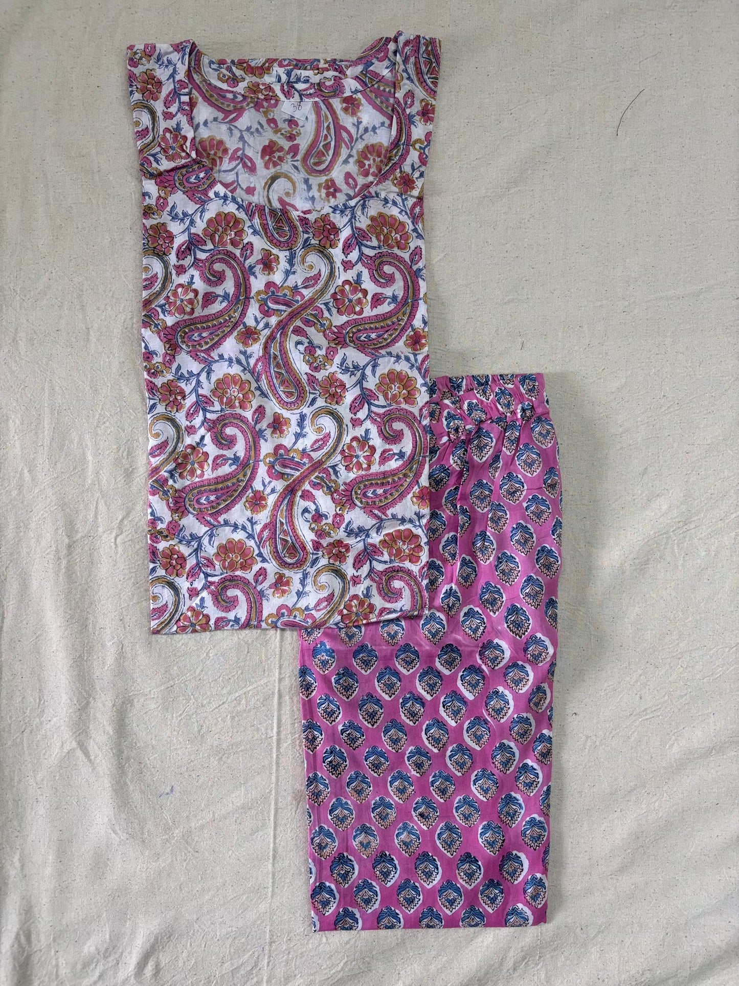 Kalamkari Co-ord Set | Cotton