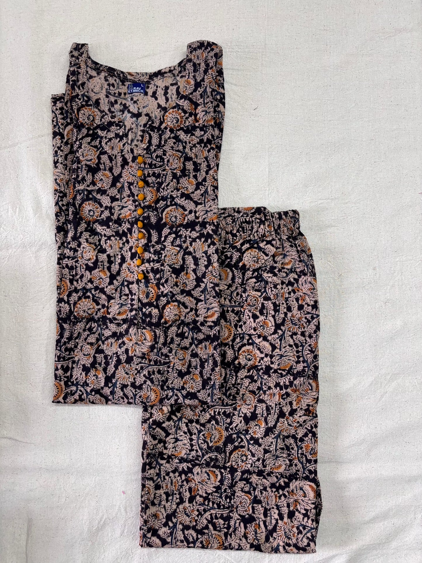 Kalamkari Co-ord Set | Cotton