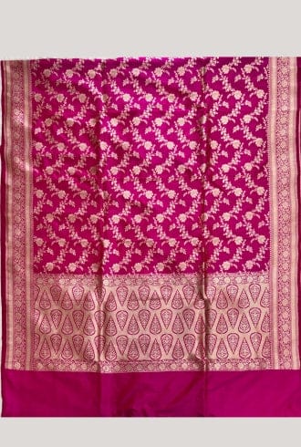 My Store Katan Silk Benarasi Saree