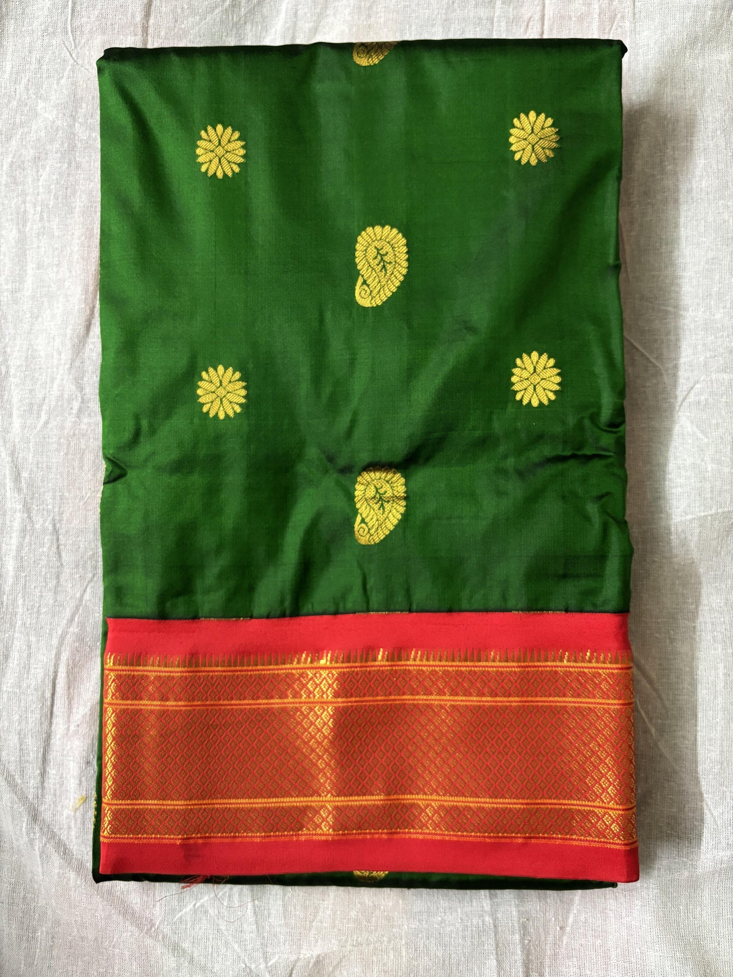 Arav Ethnics Paithani Pure-Silk Saree