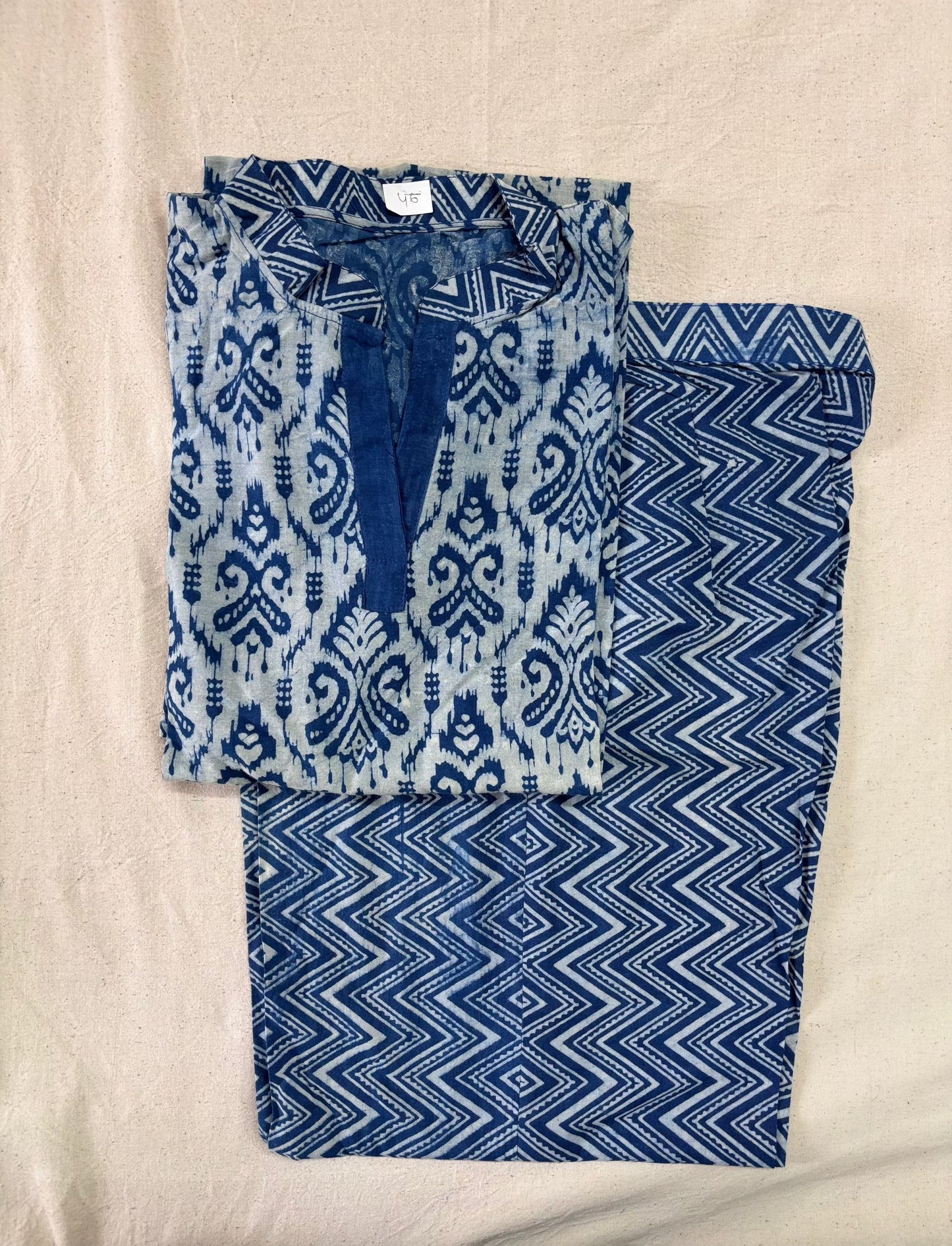 Ajrakh Co-ord Set | Cotton