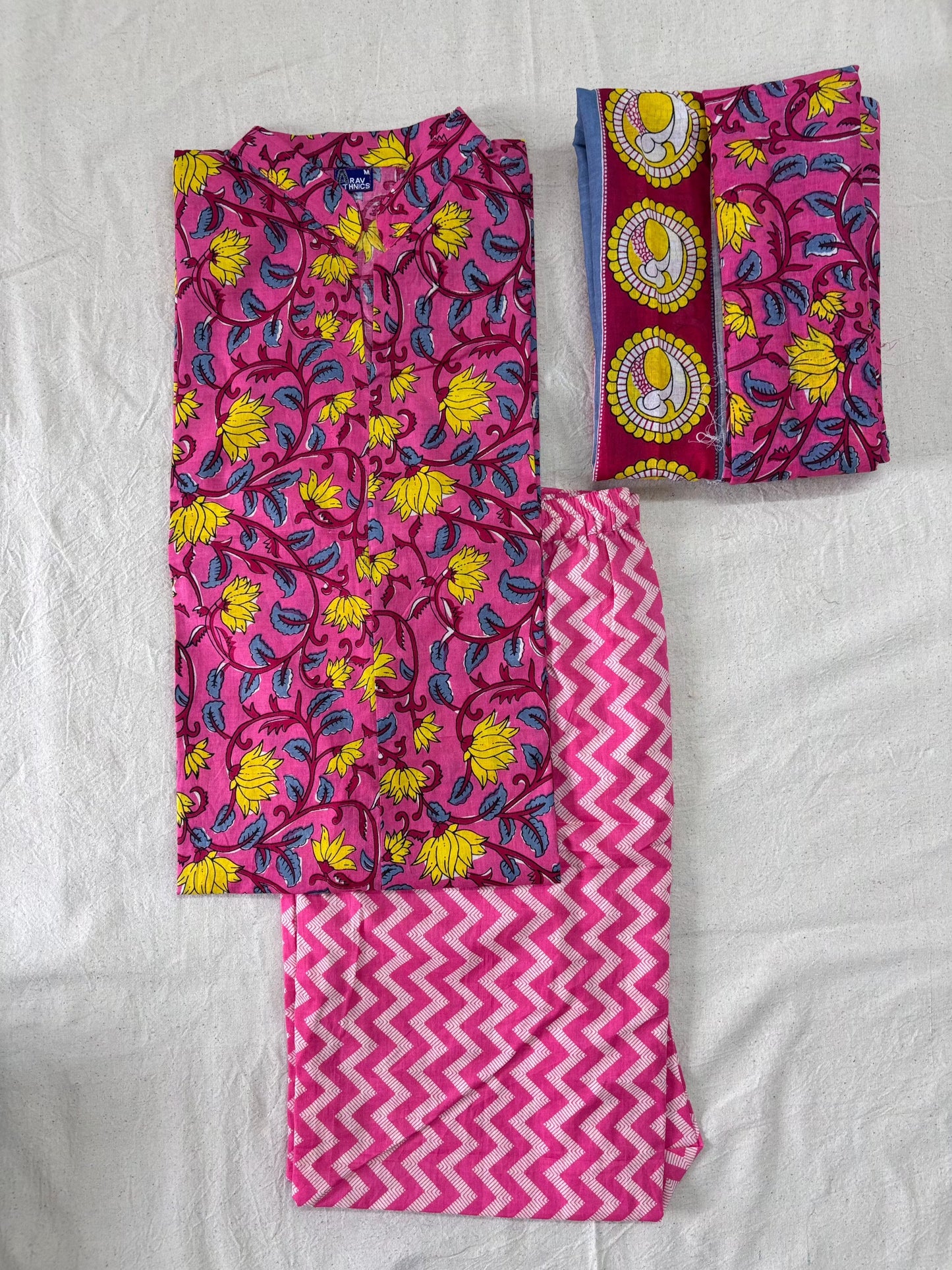 Kalamkari Co-ord Set | Cotton