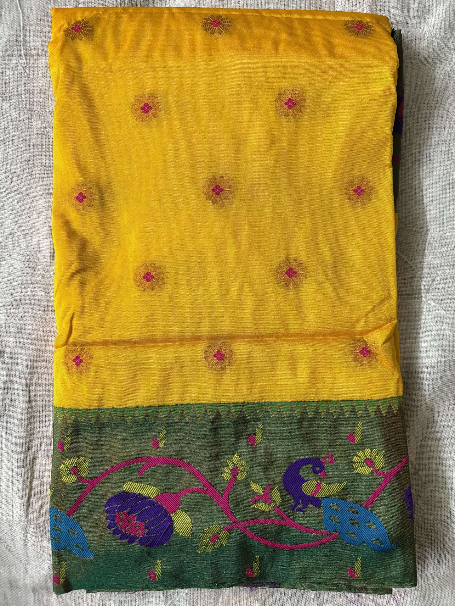 Paithani Pure-Silk Saree