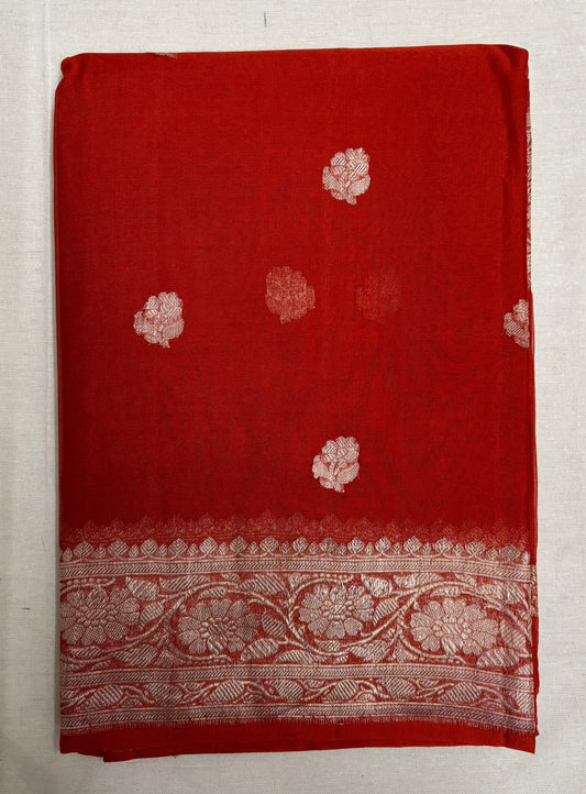 Arav Ethnics Chiffon Silk Benarasi