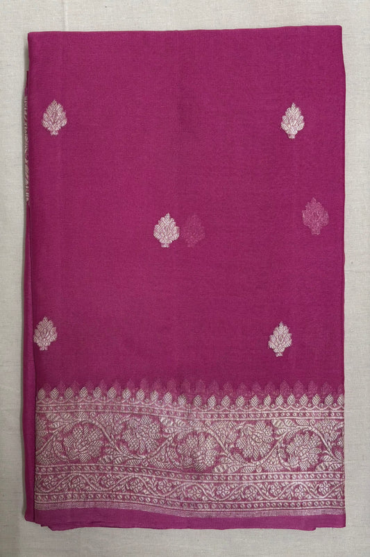 Arav Ethnics Khaddi Georgette Benarasi