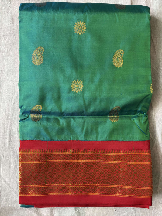 Arav Ethnics Paithani Pure-Silk Saree