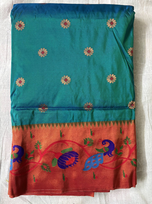Arav Ethnics Paithani Pure-Silk Saree