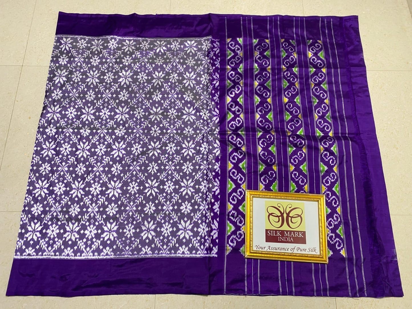 Arav Ethnics Pochampally Ikkat Saree
