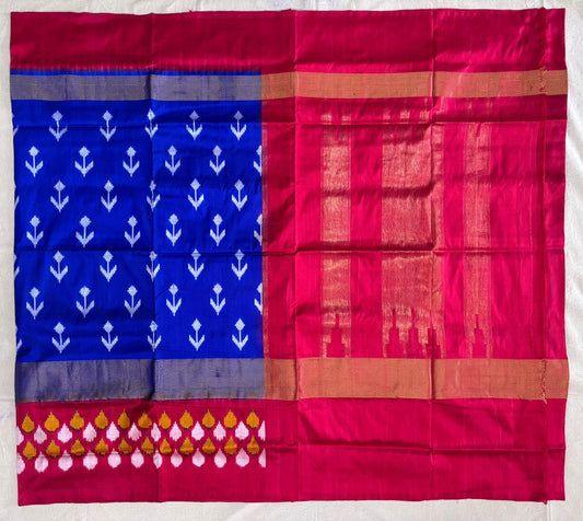 Arav Ethnics Pochampally Ikkat Saree