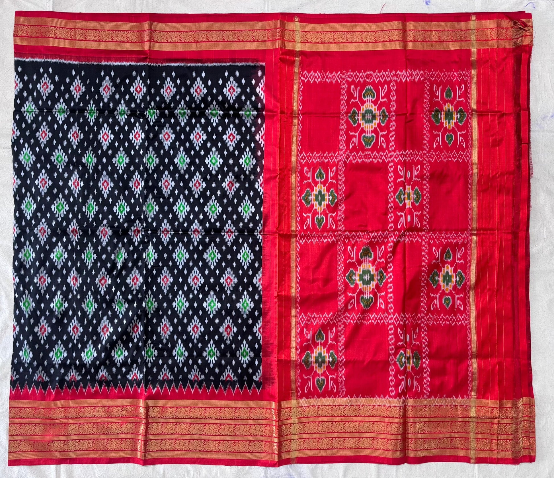 My Store Pochampally Ikkat Saree